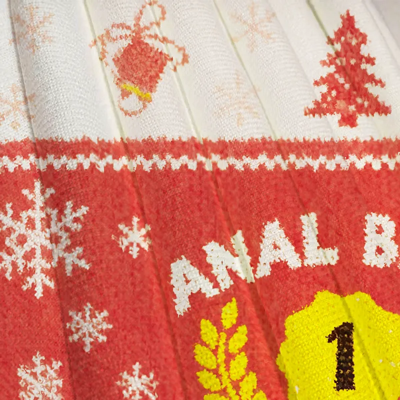 Bead Tug O War Champion Funny Red Christmas Ugly Sweatshirt, Festive Bead Tug Winner Ugly Sweater