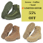 Waterproof Orthopedic Hiking Shoes with Anti-Slip Grip & Sprain Protection